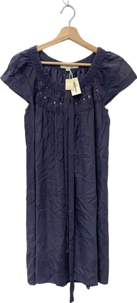 Boden Purple Beaded Detail Dress UK 14