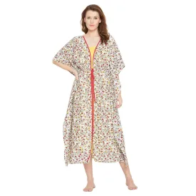 Floral Ditsy Cotton Gown Set - (Clearance - Final Sale)