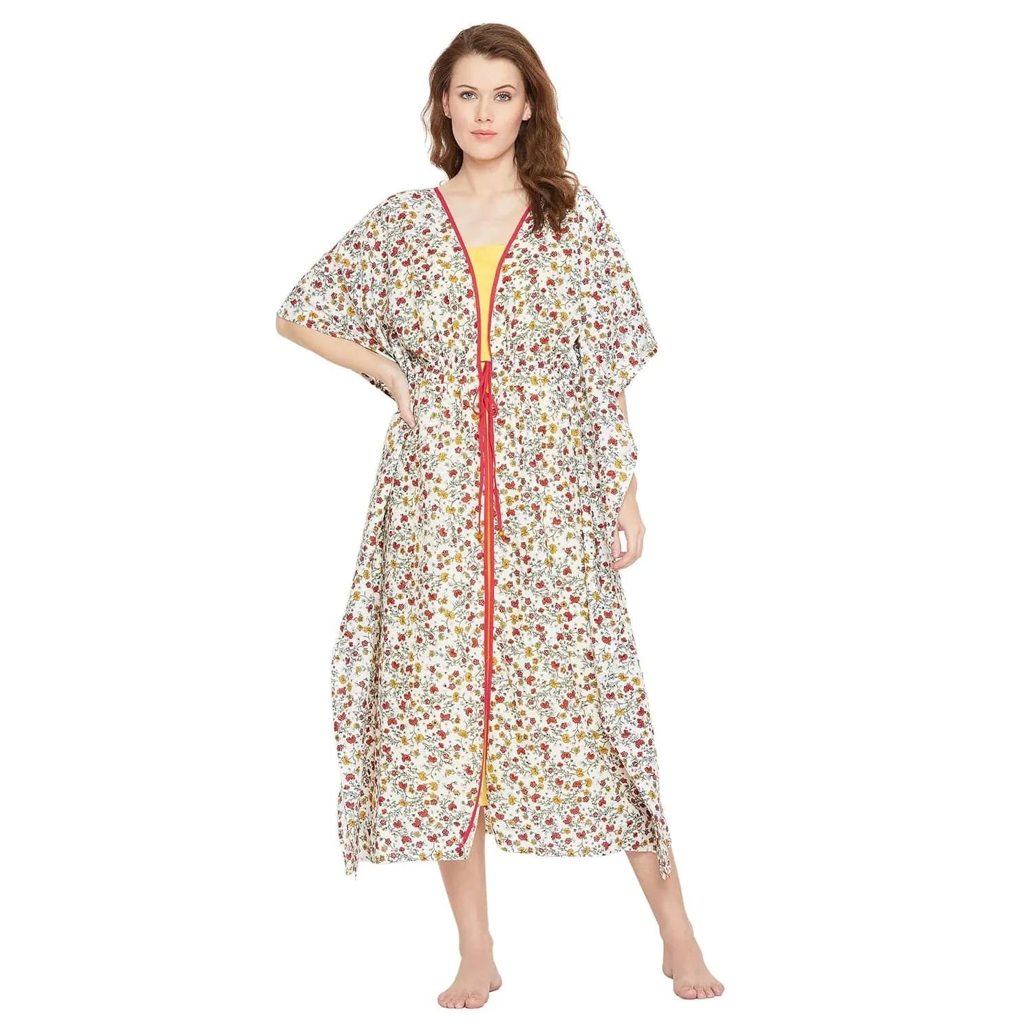 Floral Ditsy Cotton Gown Set - (Clearance - Final Sale)