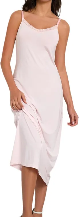 H HIAMIGOS Full Slip For Women Under Dress Lace Satin Silk V Neck Adjustable Spaghetti Strap Straight
