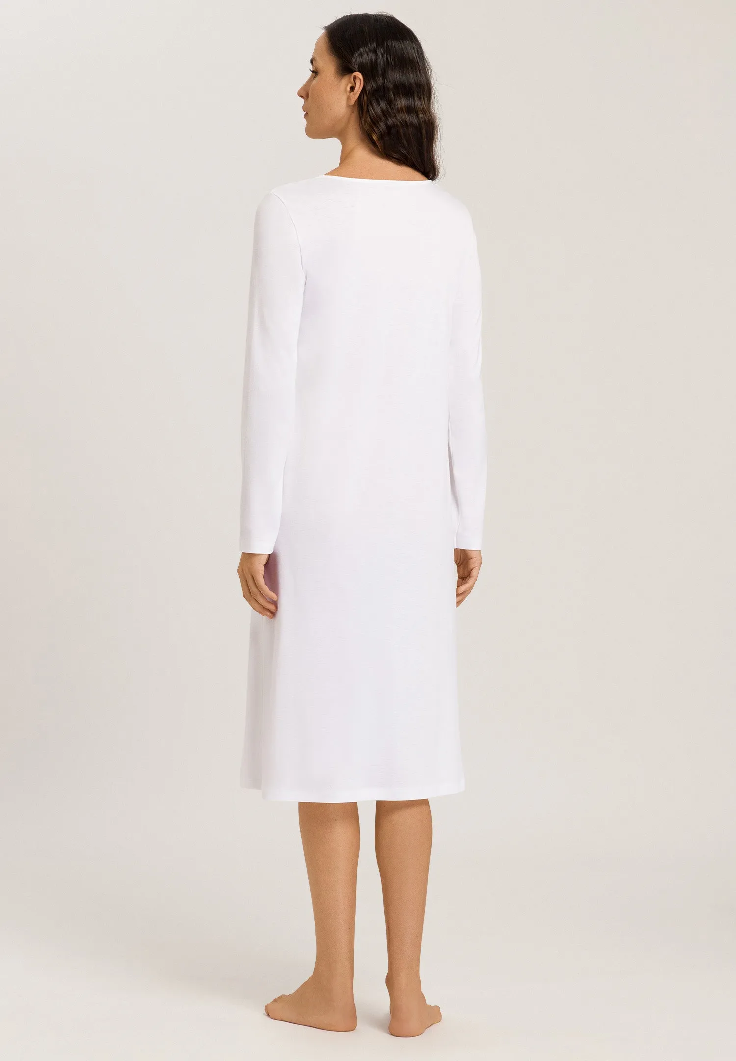 Naila Supima Cotton Nightgown | White 74996-101