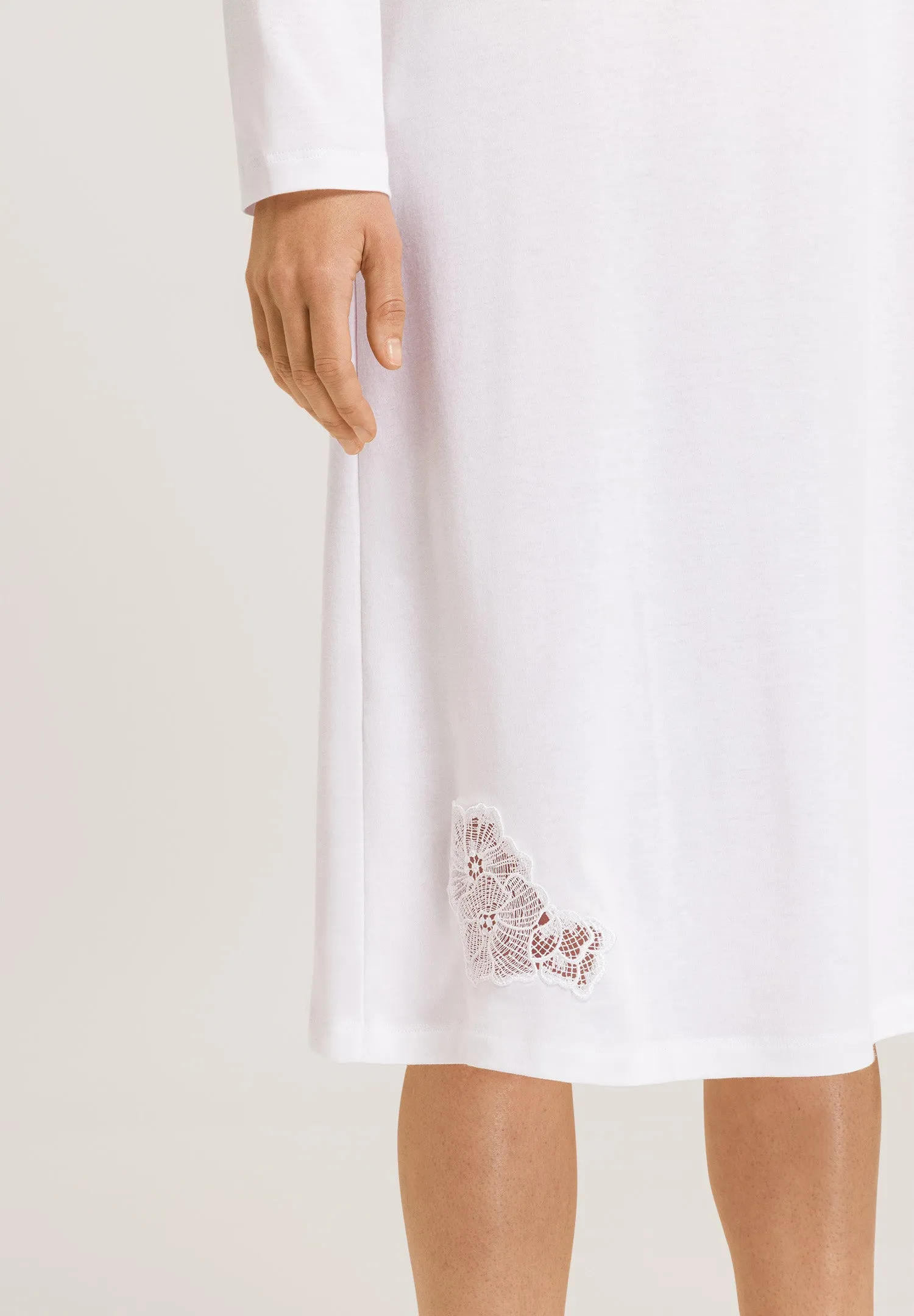 Naila Supima Cotton Nightgown | White 74996-101