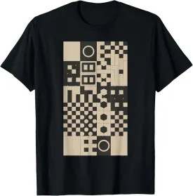 Pattern Blocks Squares Abstract Geometric Patterns T-Shirt