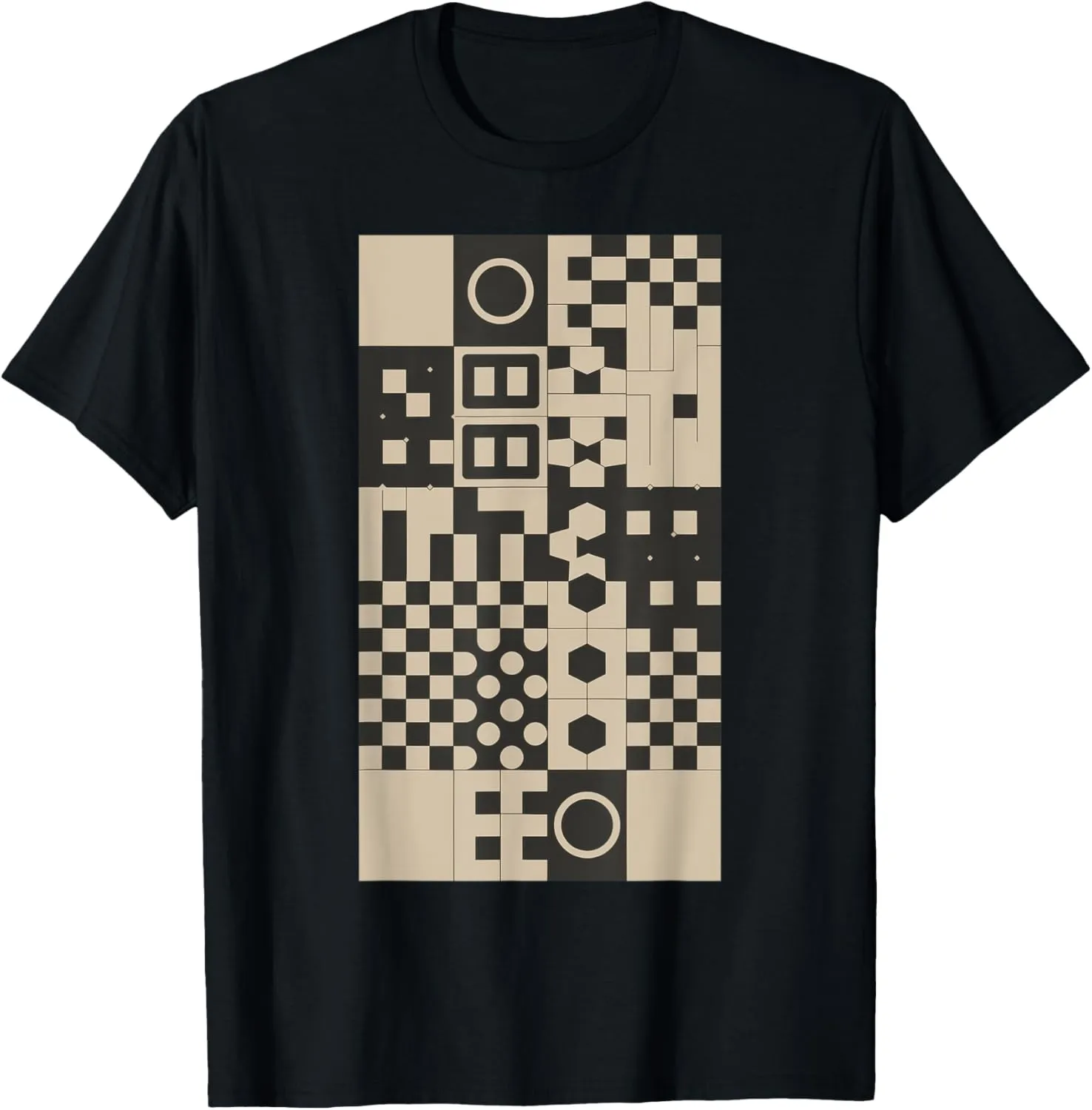 Pattern Blocks Squares Abstract Geometric Patterns T-Shirt