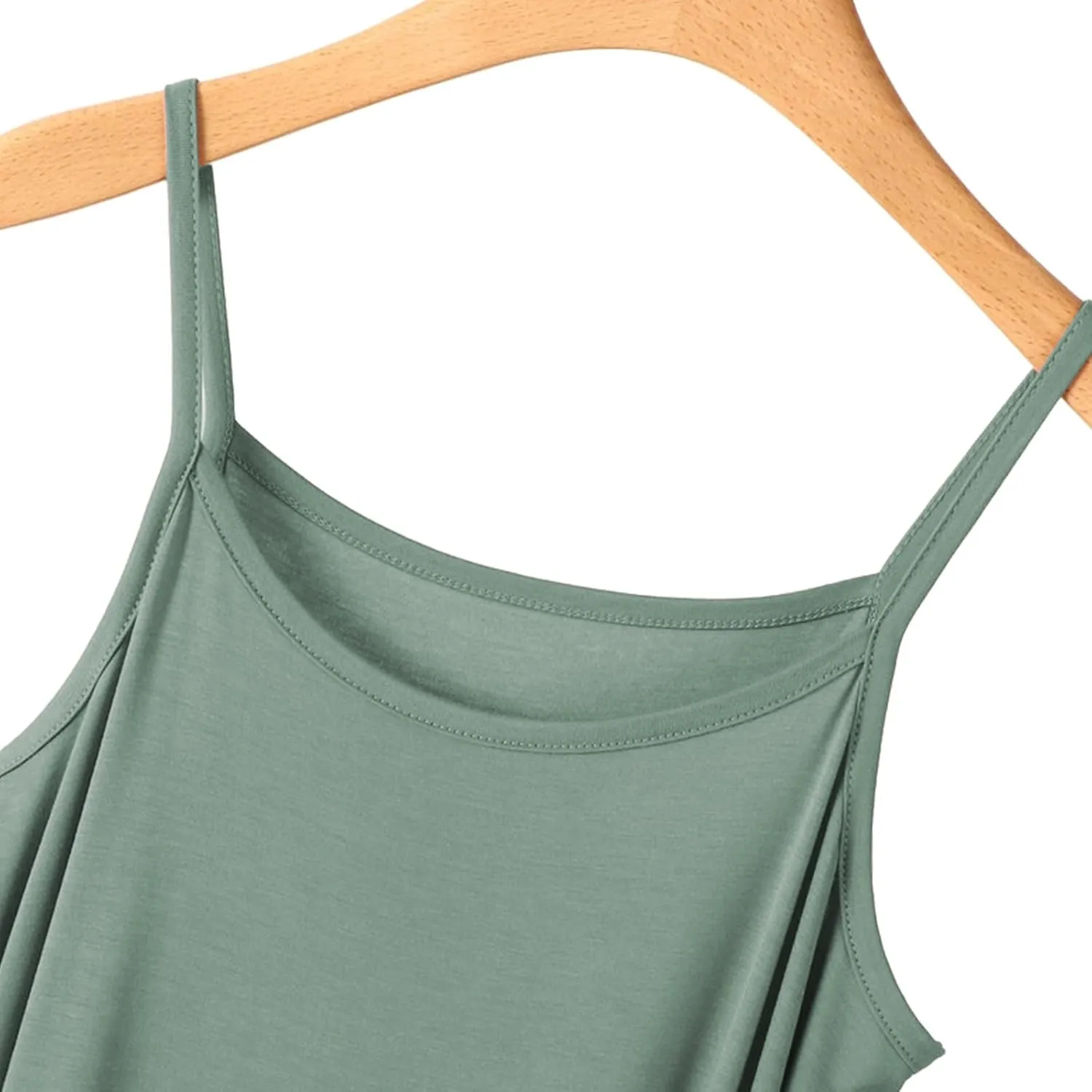 Slip Dress for Women Under Dresses 2025 Fashion Spaghetti Strap Cami Camisoles Sun Tank Sleeveless Cotton Midi Sundress
