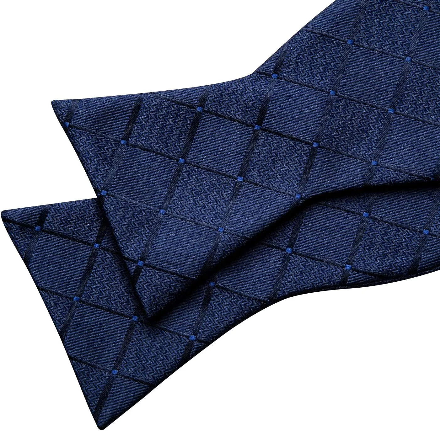 YOHOWA Bow Ties for Men Paisley Self Tie Bowtie Pocket Square Cufflinks Set Classic Woven Formal Wedding Tuxedo Party